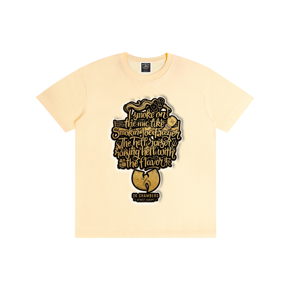 PYN™ "Smokin' Joe" Pure Cotton T-Shirt