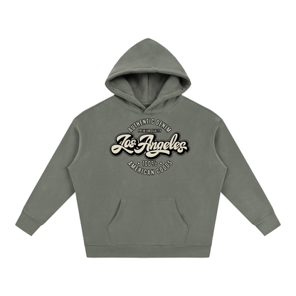 “LA Denim Mfg.” Oversize Fleeced Hoodie