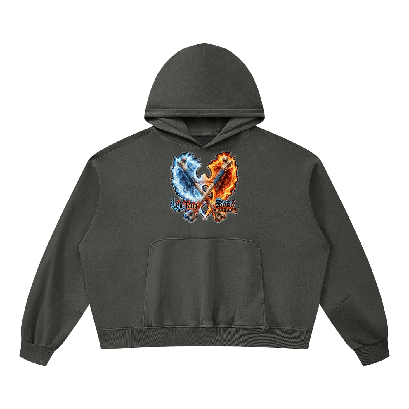 PYN™ "The Final Chamber"  Boxy Vintage Washed Hoodie