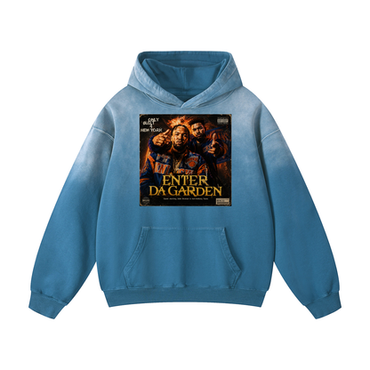"Only Built 4 New York" Heavyweight Sunfade Oversized Hoodie