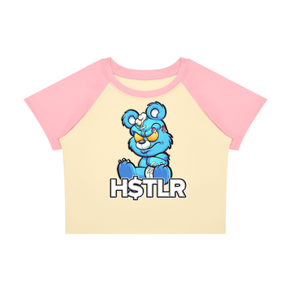 "H$TLR" Women’s Raglan Color Block Baby T-Shirt