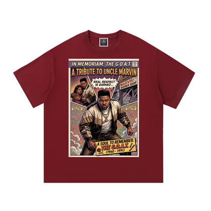 "R.I.P. Uncle Marvin" Cotton T-Shirt