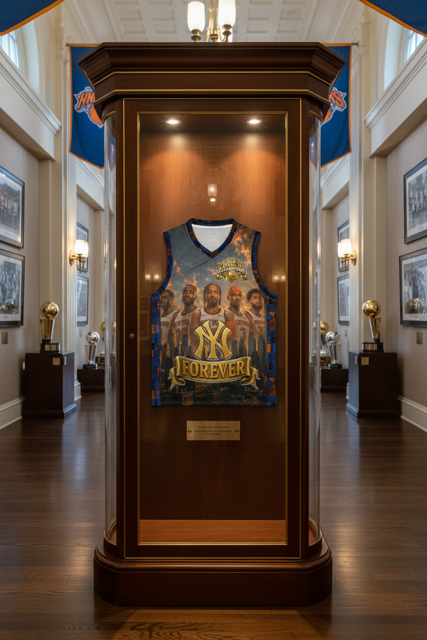 "NY FOREVER" Premium Basketball Jersey