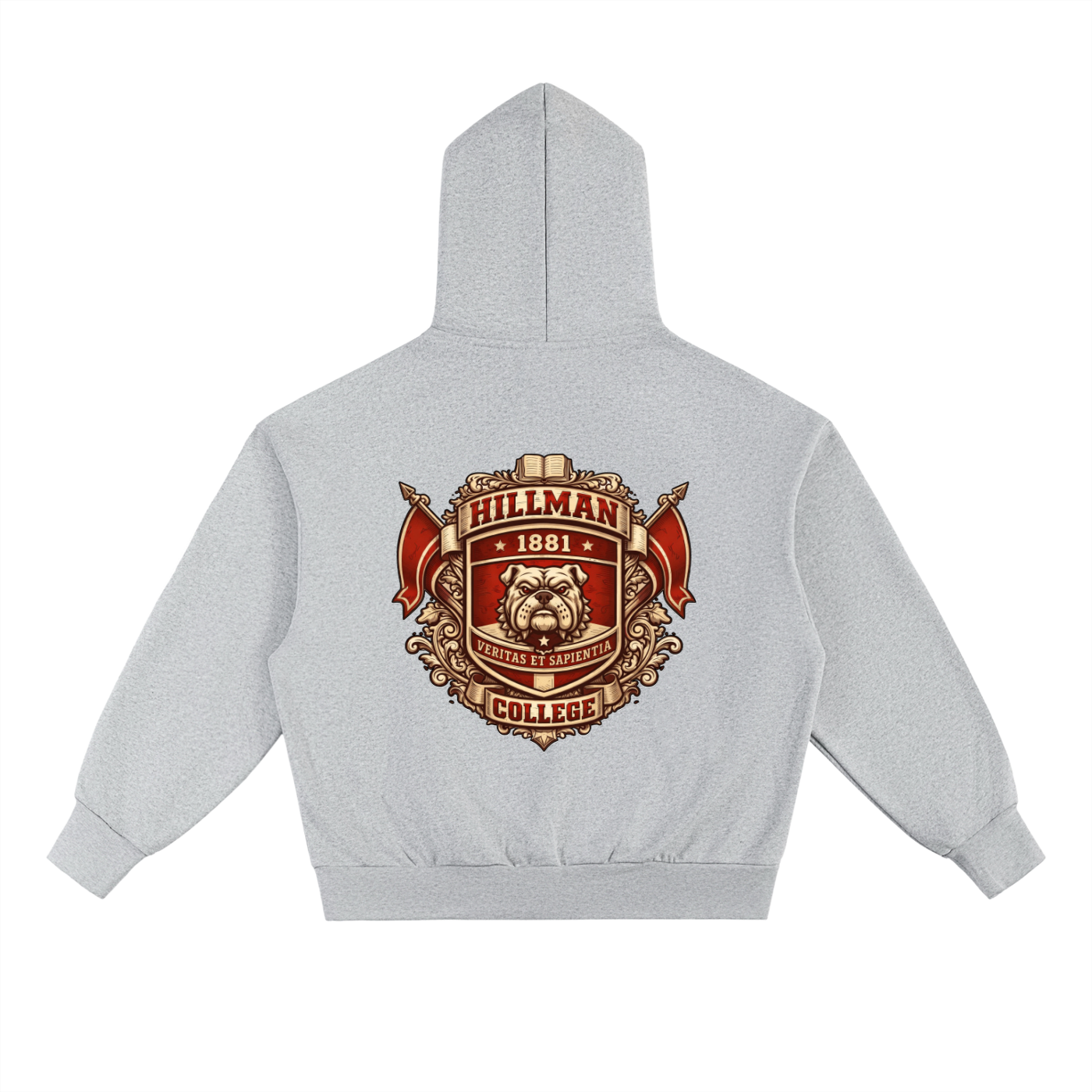 "HILLMAN" Essential Heavyweight Fleece Hoodie