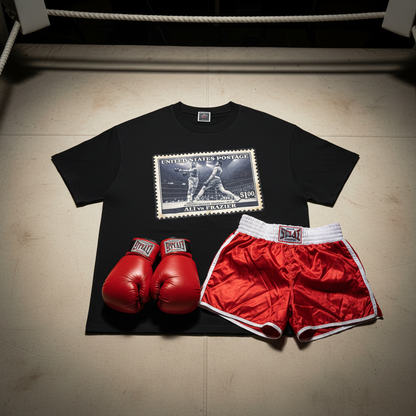 Game of Soles™ "Down Goes Frazier" Cotton T-Shirt