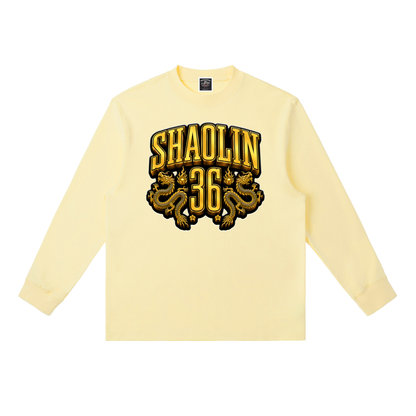PYN™ x BKRP™ "Golden Dragon" Crewneck Long-Sleeve T-Shirt