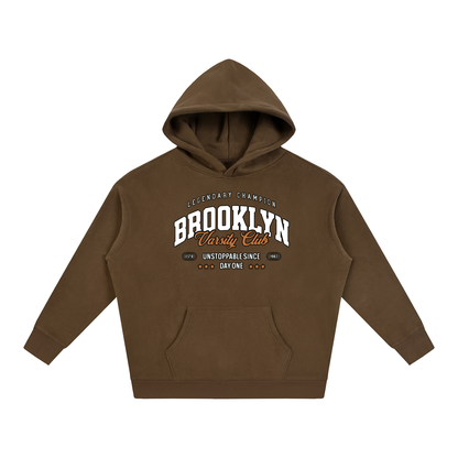 "Varsity Club" Oversize Fleeced Hoodie