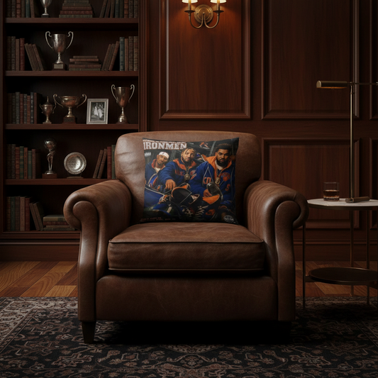 "IRONMEN" Premium Hypoallergenic Throw Pillow
