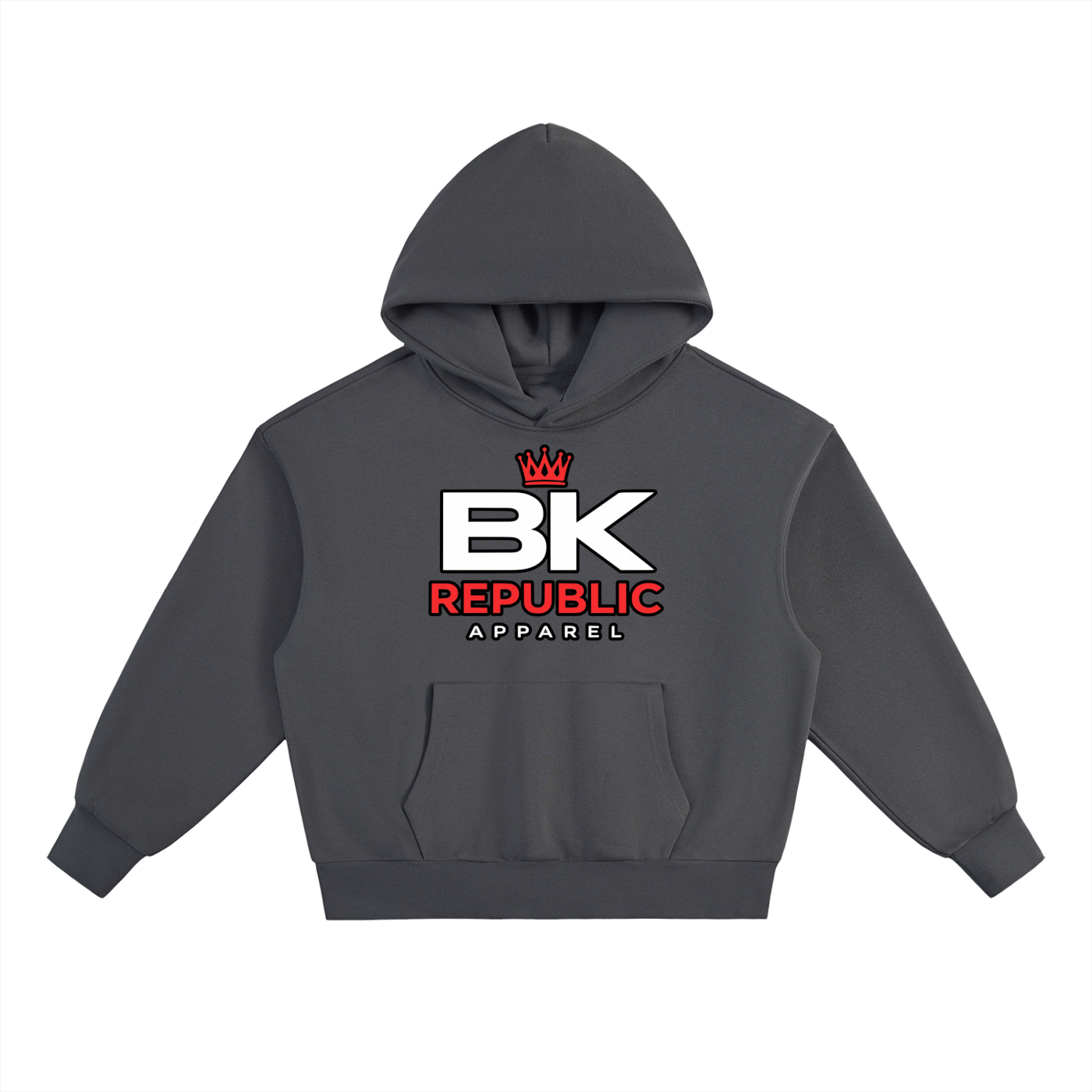 "Brooklyn Republic Essentials" Block Party Heavyweight Fleece Hoodie