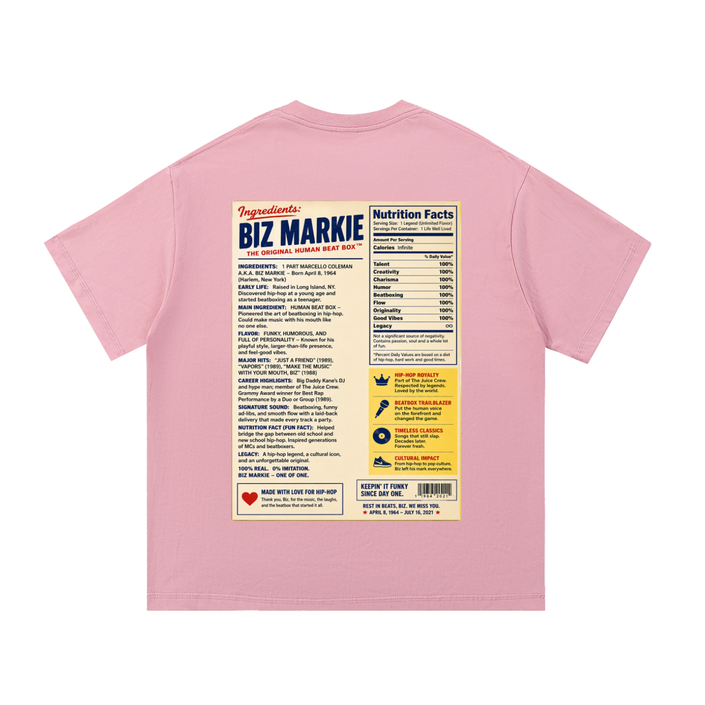 "Nobody Beats The Biz" Cotton T-Shirt