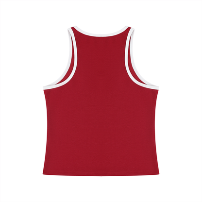 "Brooklyn Strong" Women's Color Block Cropped Tank Top