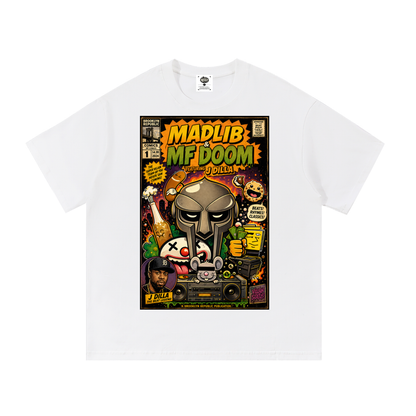 "The Adventures of MadLib and MF Doom" Cotton T-Shirt
