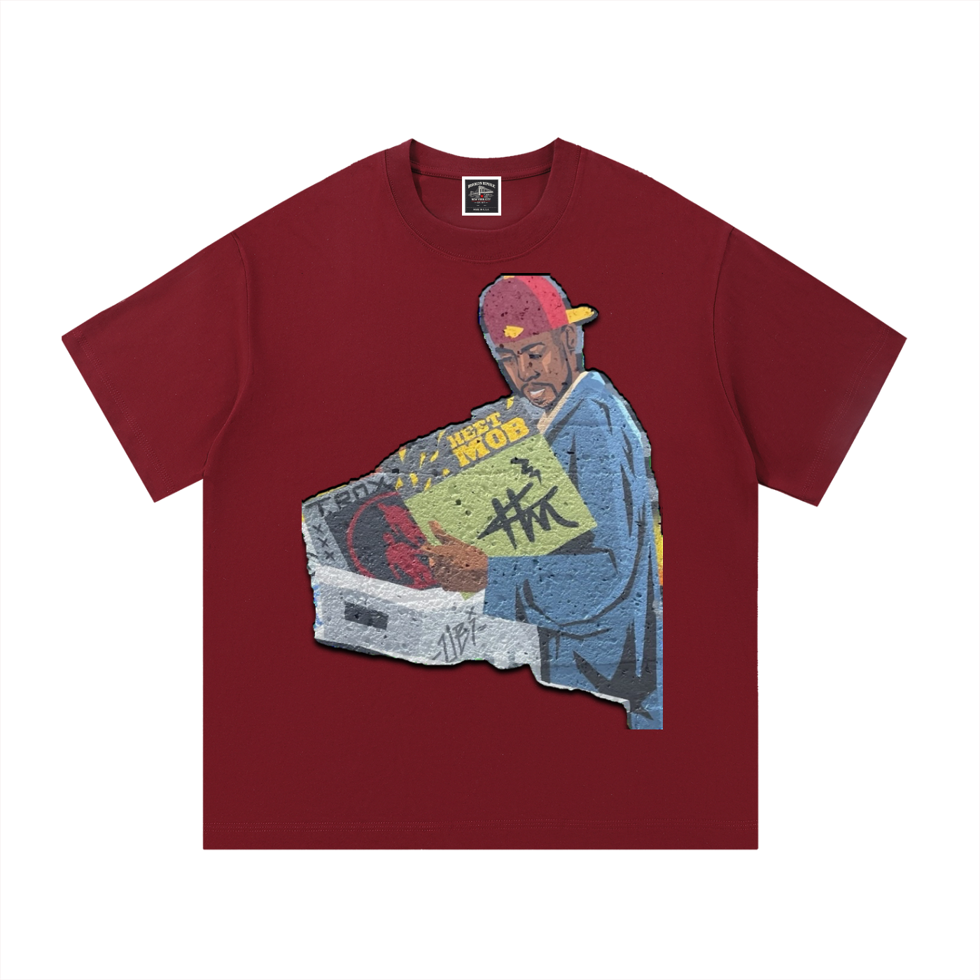 "CHUGHES 4 EVA" Cotton T-Shirt