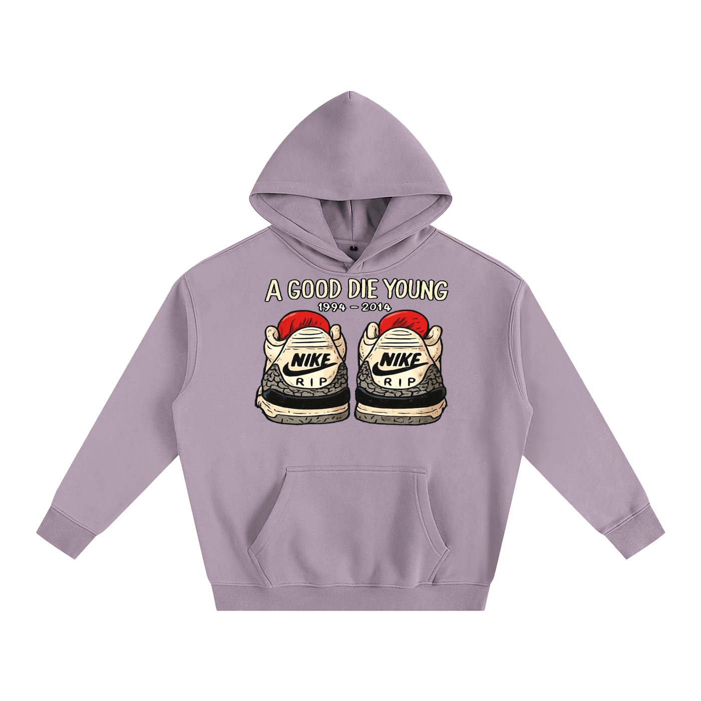 "FOREVER YOUNG" Oversize Fleeced Hoodie