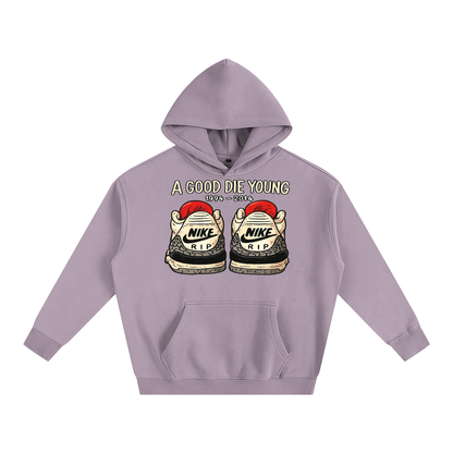 "FOREVER YOUNG" Oversize Fleeced Hoodie