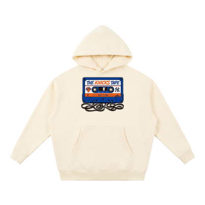 "The Knicks Tape" Oversized Boxy Fit Fleece Hoodie