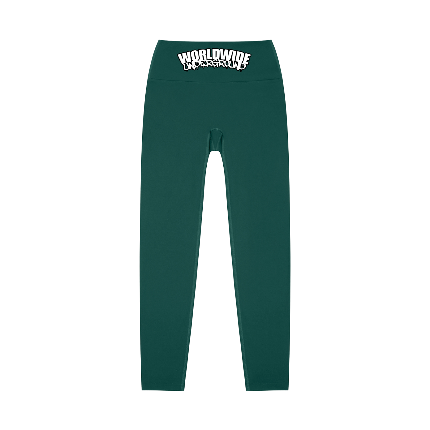 "Worldwide Underground" High-Waisted Yoga Leggings