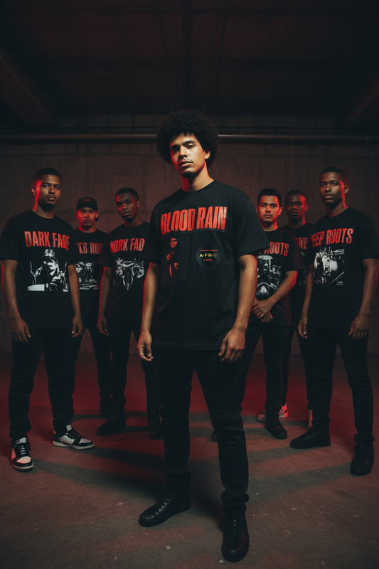 "Blood Rain" Cotton T-Shirt