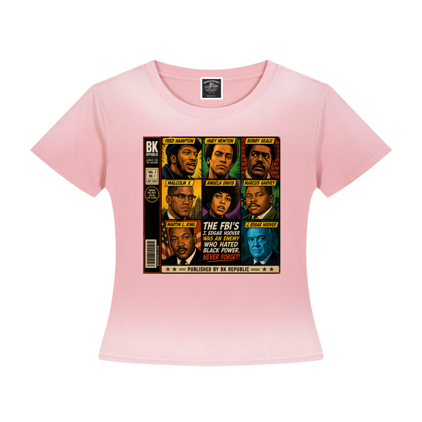 "America's Most Wanted" Women’s Sunfade Washed T-Shirt