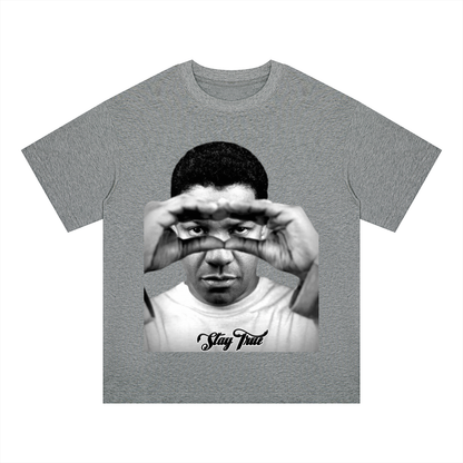 "Through Gods Viewfinder" Oversized Drop Shoulder T-Shirt
