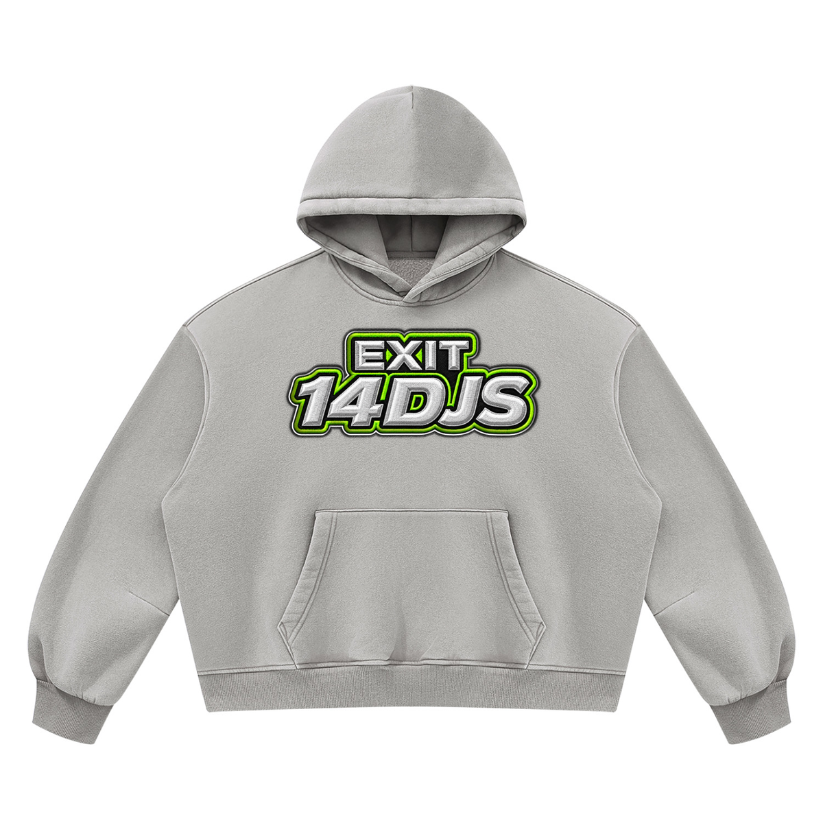 "Exit 14"  Vintage Wash Barrel Leg Fleece Sweatsuit