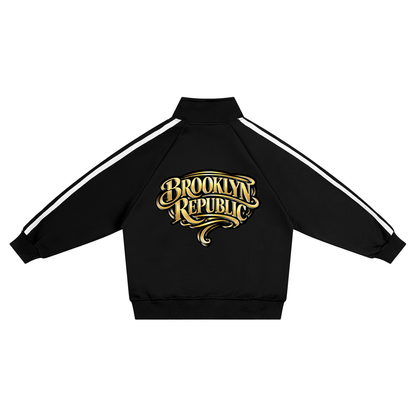 Kids’ Contrast Tape Coach Jacket