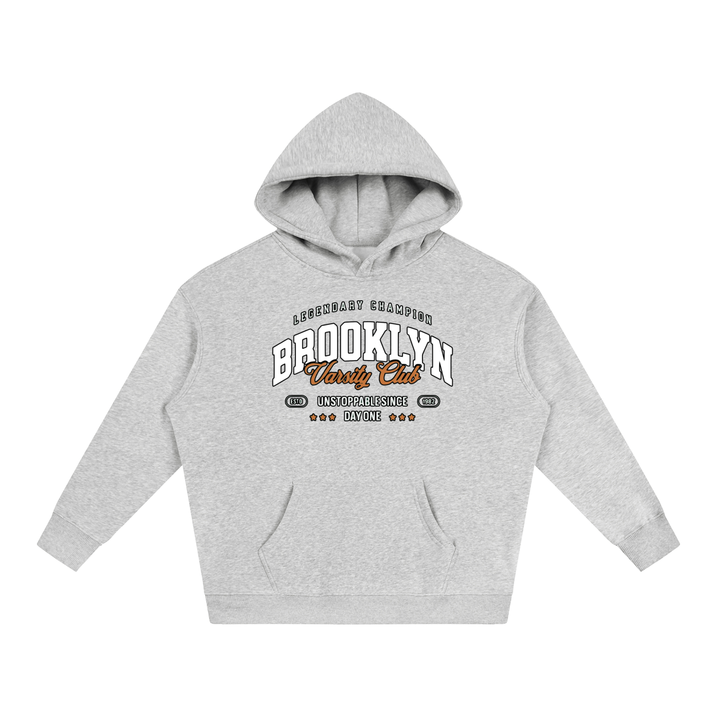 "Varsity Club" Oversize Fleeced Hoodie