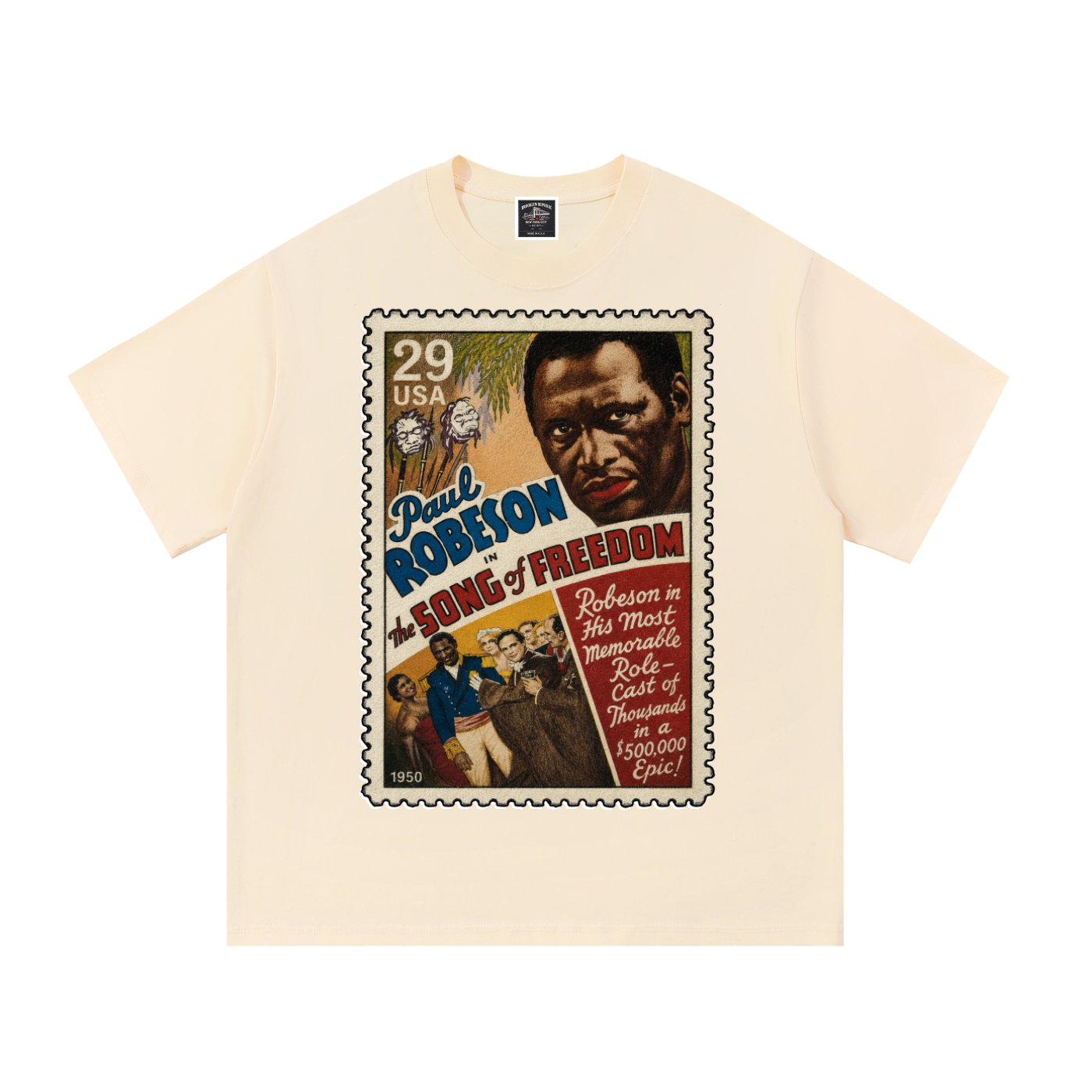 "Paul Robeson" Cotton T-Shirt
