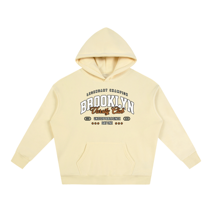 "Varsity Club" Oversize Fleeced Hoodie