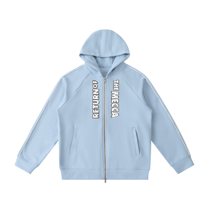 "Return to Mecca" Heavyweight Raglan Zip Hoodie
