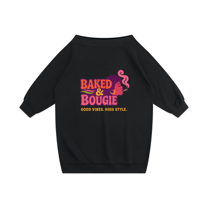 Sparksky & Dutch™ "Baked & Bougie" Women's Off-the-Shoulder Dress