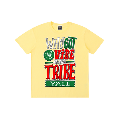 "The Vibe" Cotton T-Shirt