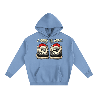 "FOREVER YOUNG" Oversize Fleeced Hoodie