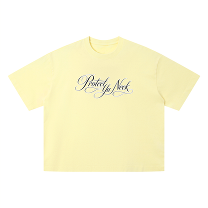 PYN™ x BKRP™  "PYN Official" Vintage Wash Boxy T-Shirt