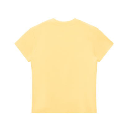 "Brooklyn Republic Essentials"  Essential Bodycon Crewneck T-Shirt