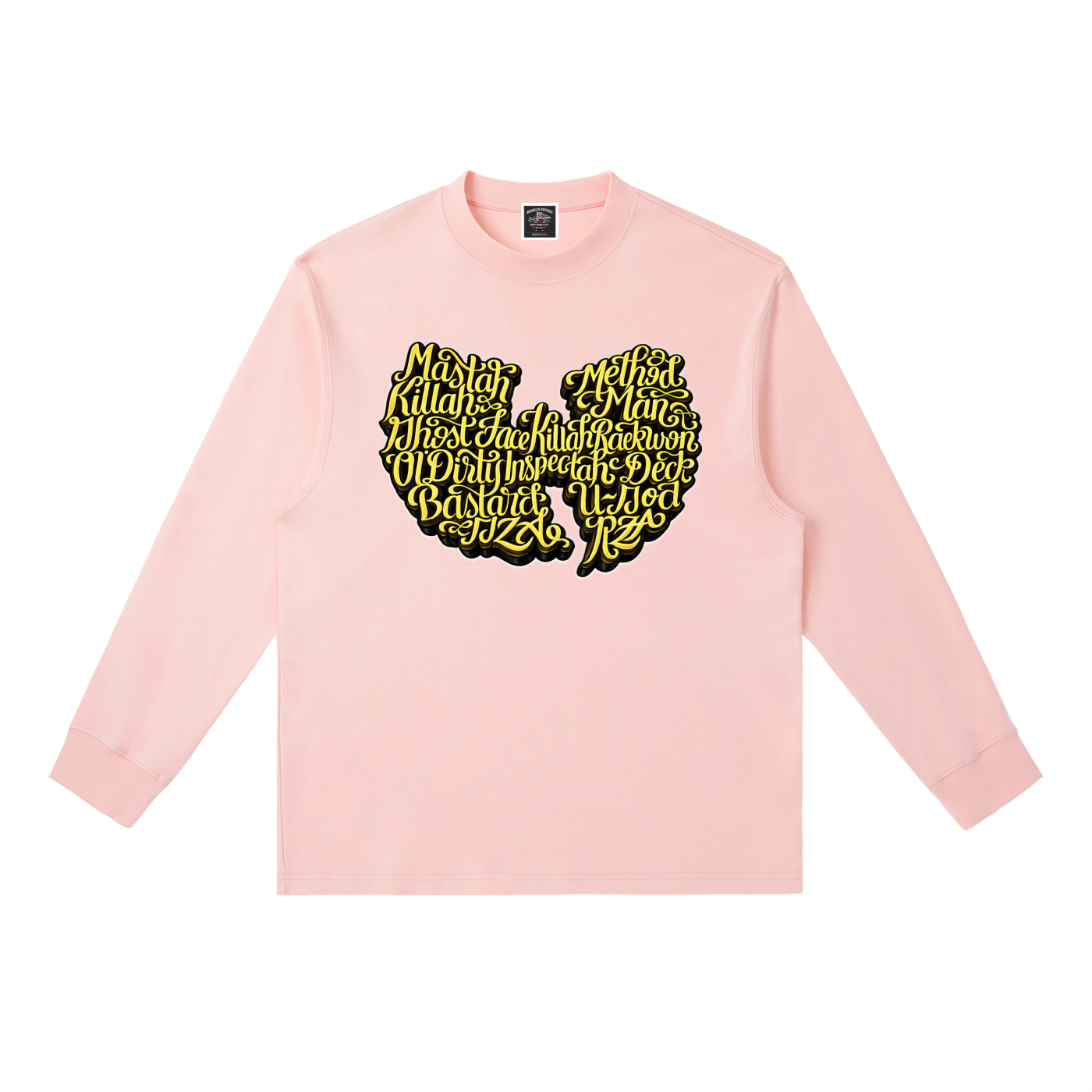 PYN™ x BKRP™ "It Was Written" Crewneck Long-Sleeve T-Shirt