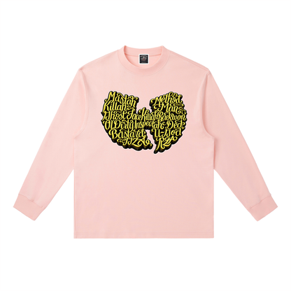 PYN™ x BKRP™ "It Was Written" Crewneck Long-Sleeve T-Shirt