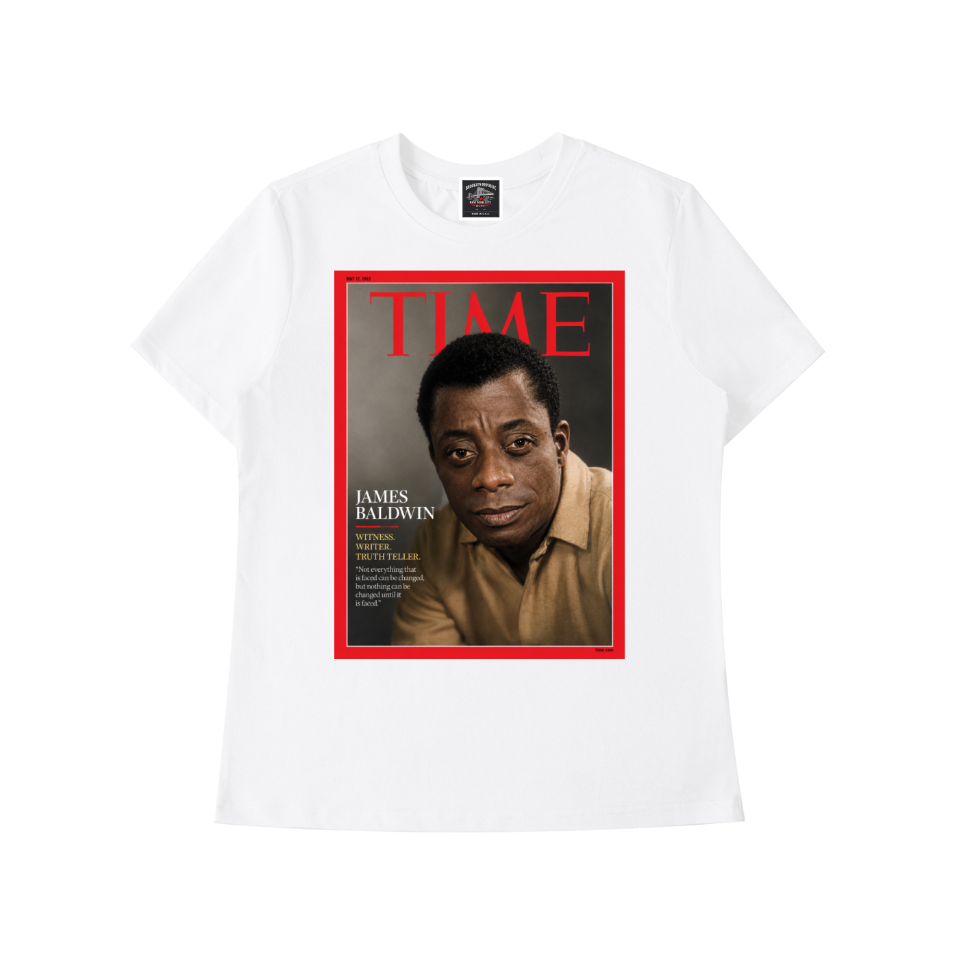 "James Baldwin" Women's Cotton T-Shirt