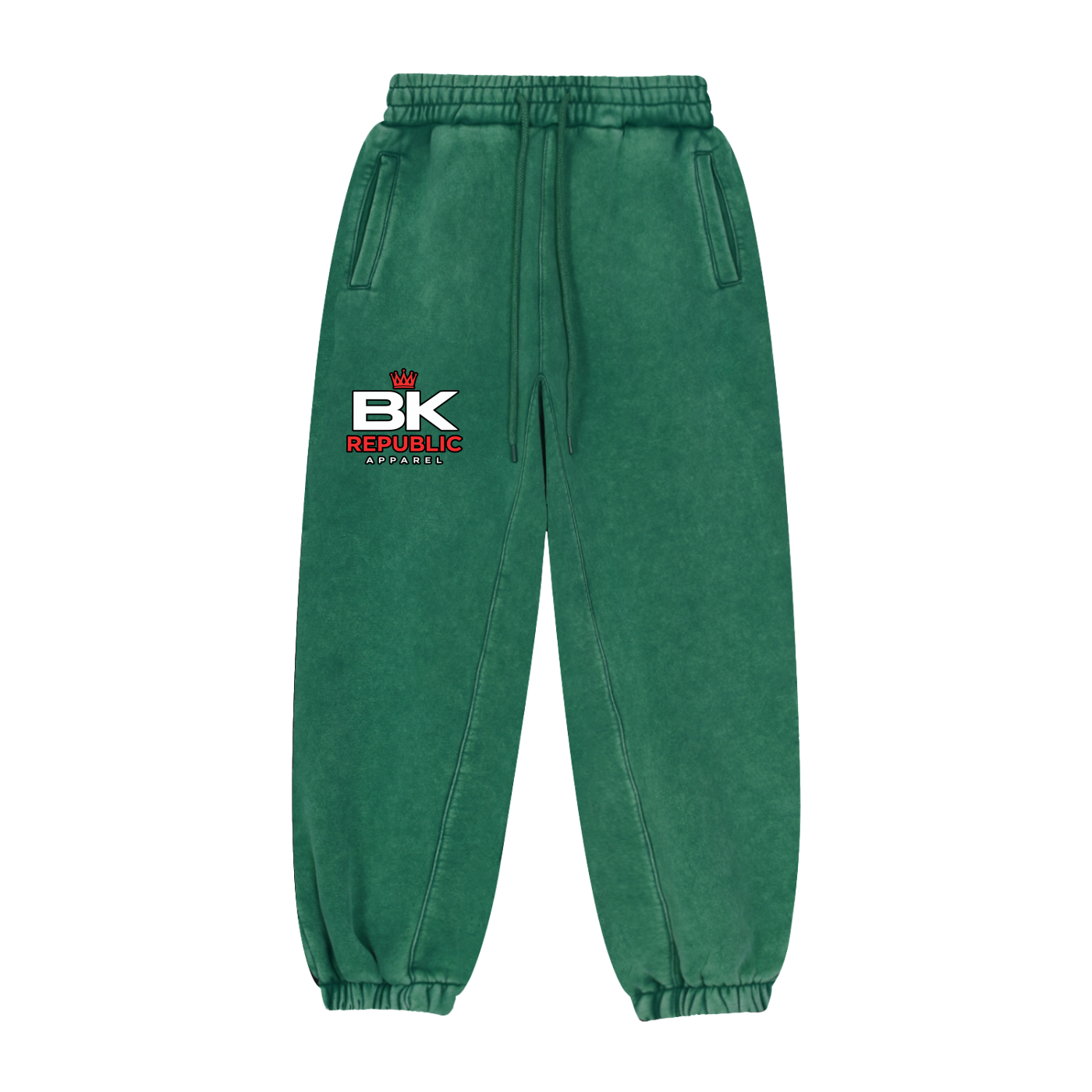 "Brooklyn Republic Essentials" Block Party Fleeced Jogger Sweatpants