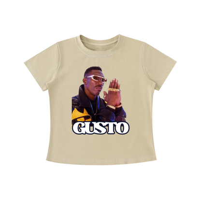 "Gusto" Vintage Wash Slim Fit T-shirt