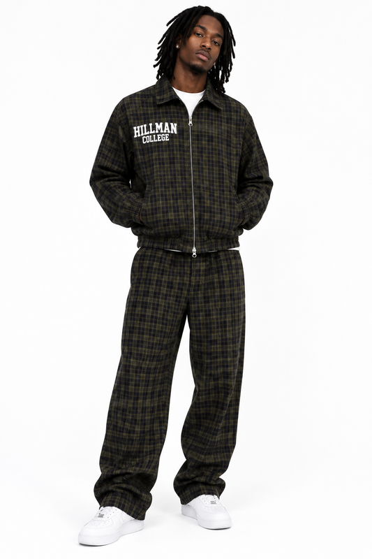 Hillman College™ "Shaquille's Groove"  3 Pc. Plaid Set