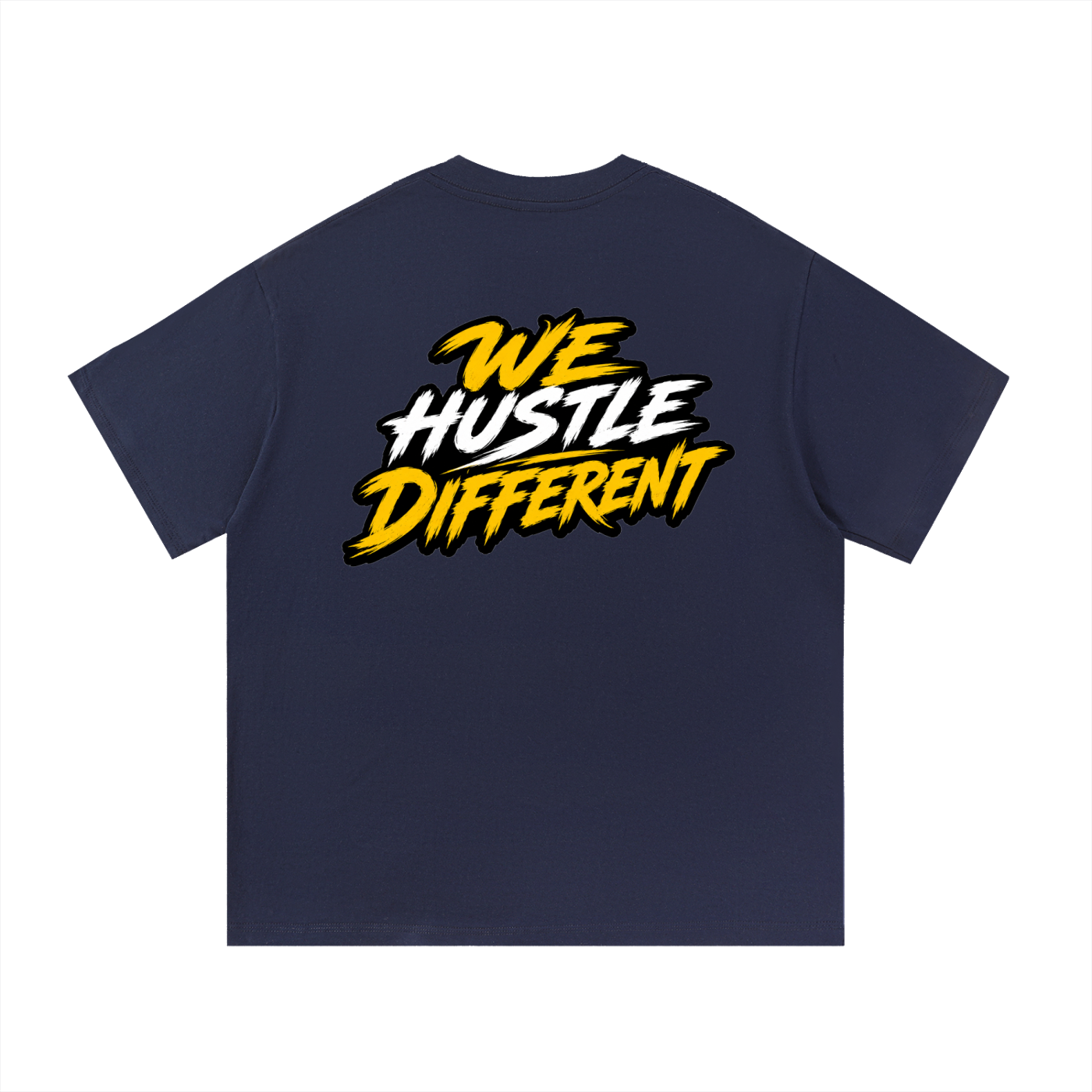 "Hustle Different" Cotton T-Shirt