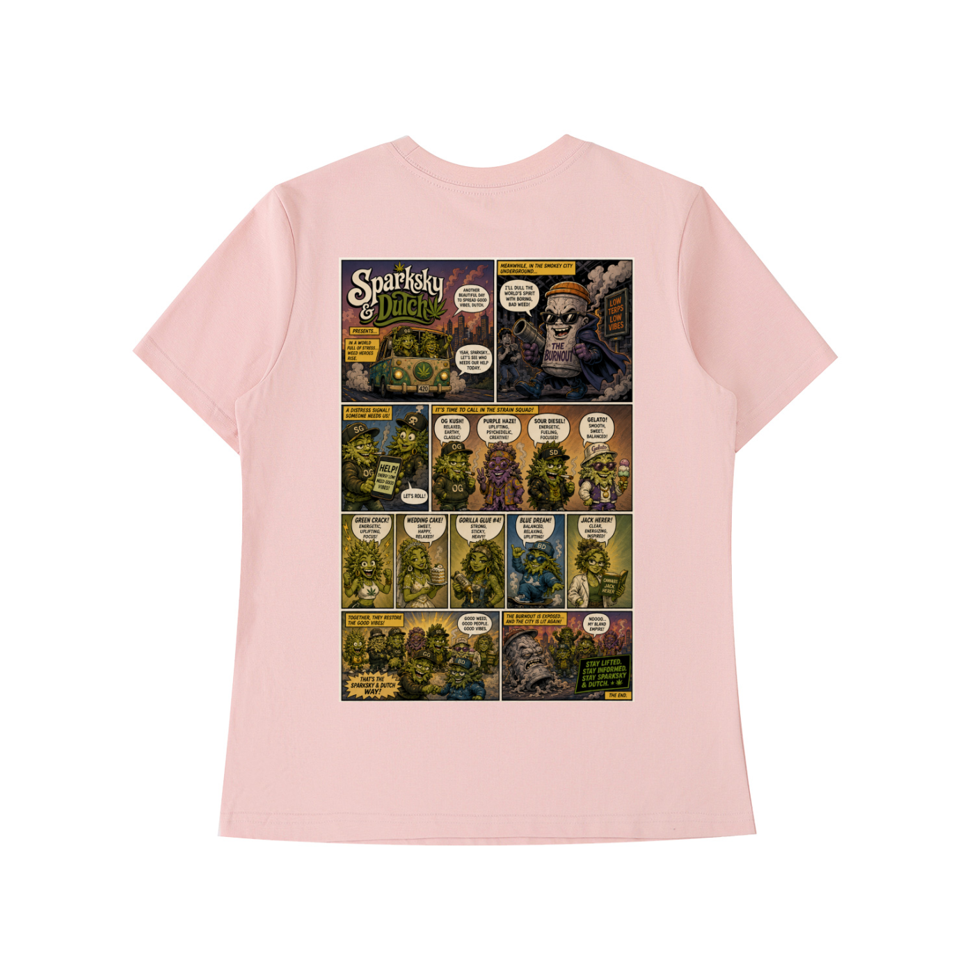 "Sparksky & Dutch" Standard Shoulder T-Shirt