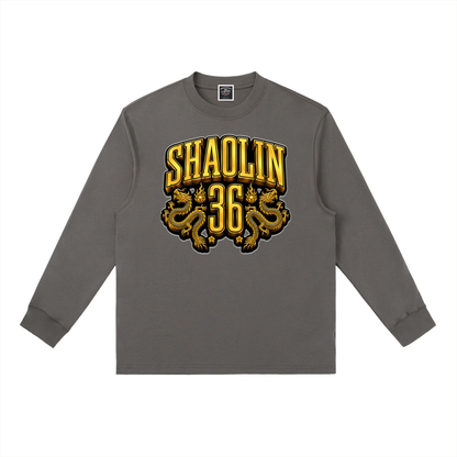 PYN™ x BKRP™ "Golden Dragon" Crewneck Long-Sleeve T-Shirt