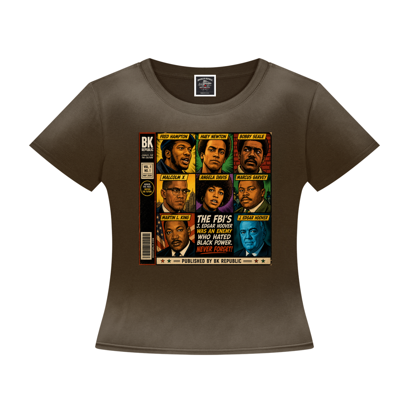 "America's Most Wanted" Women’s Sunfade Washed T-Shirt