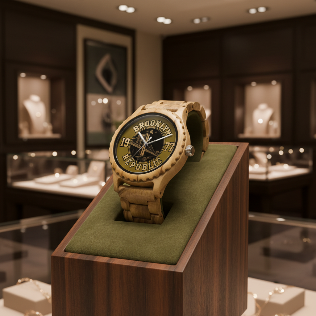 Brooklyn Republic essentials™ Women's Italian Olive Quartz
