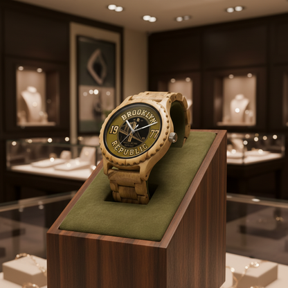 Brooklyn Republic essentials™ Women's Italian Olive Quartz