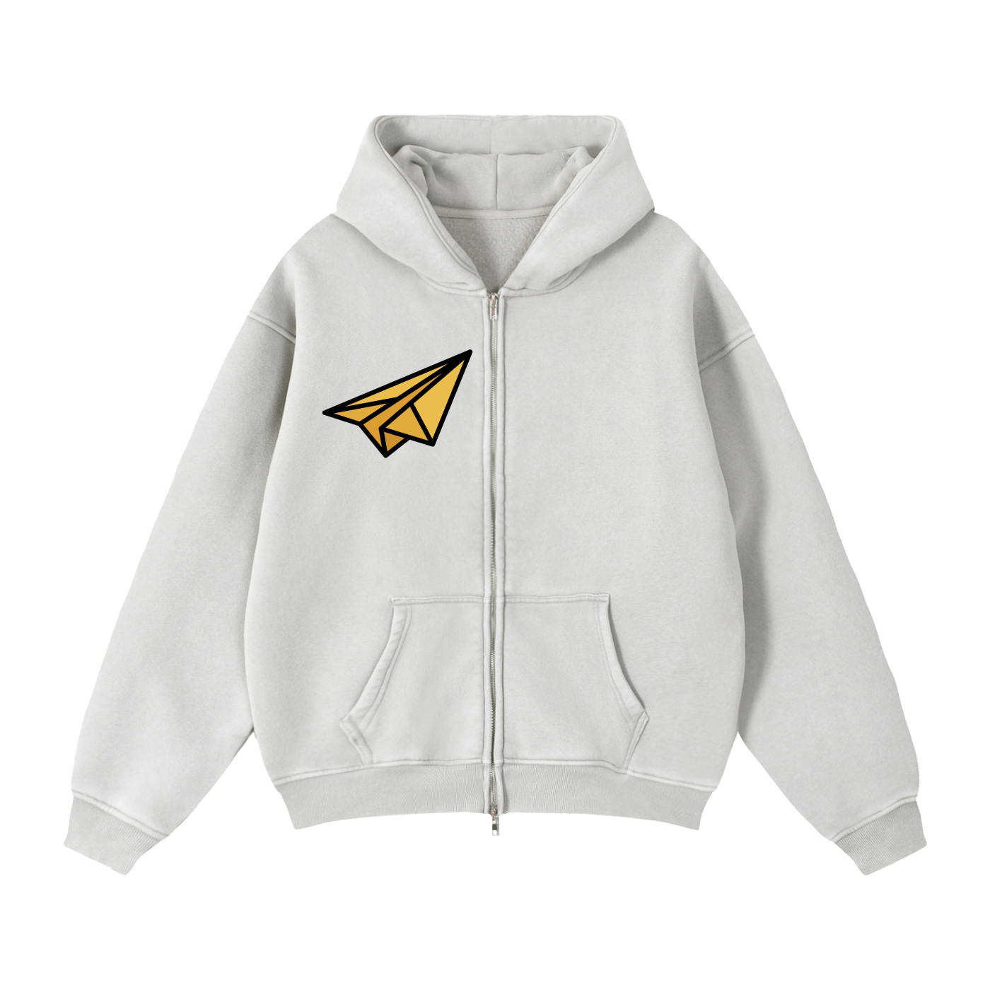 "DREAM CHASERS™ " Full-Zip Boxy Fleece Hoodie