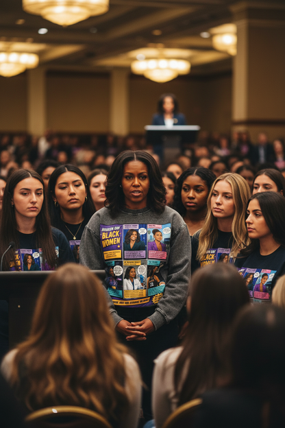 "Queens Vol.1" Women's Snow Wash Oversized Crewneck Sweatshirt