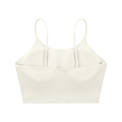 "STAY TRUE" Spaghetti Strap Yoga Sports Bra